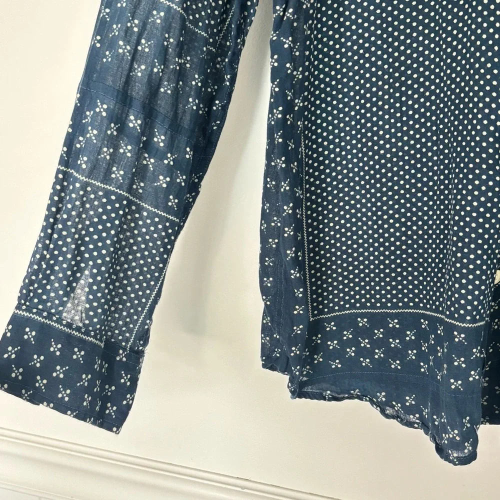 Denim & Supply Ralph Lauren Women Patchwork Button Shirt Size XL Country *L66 - Picture 5 of 13